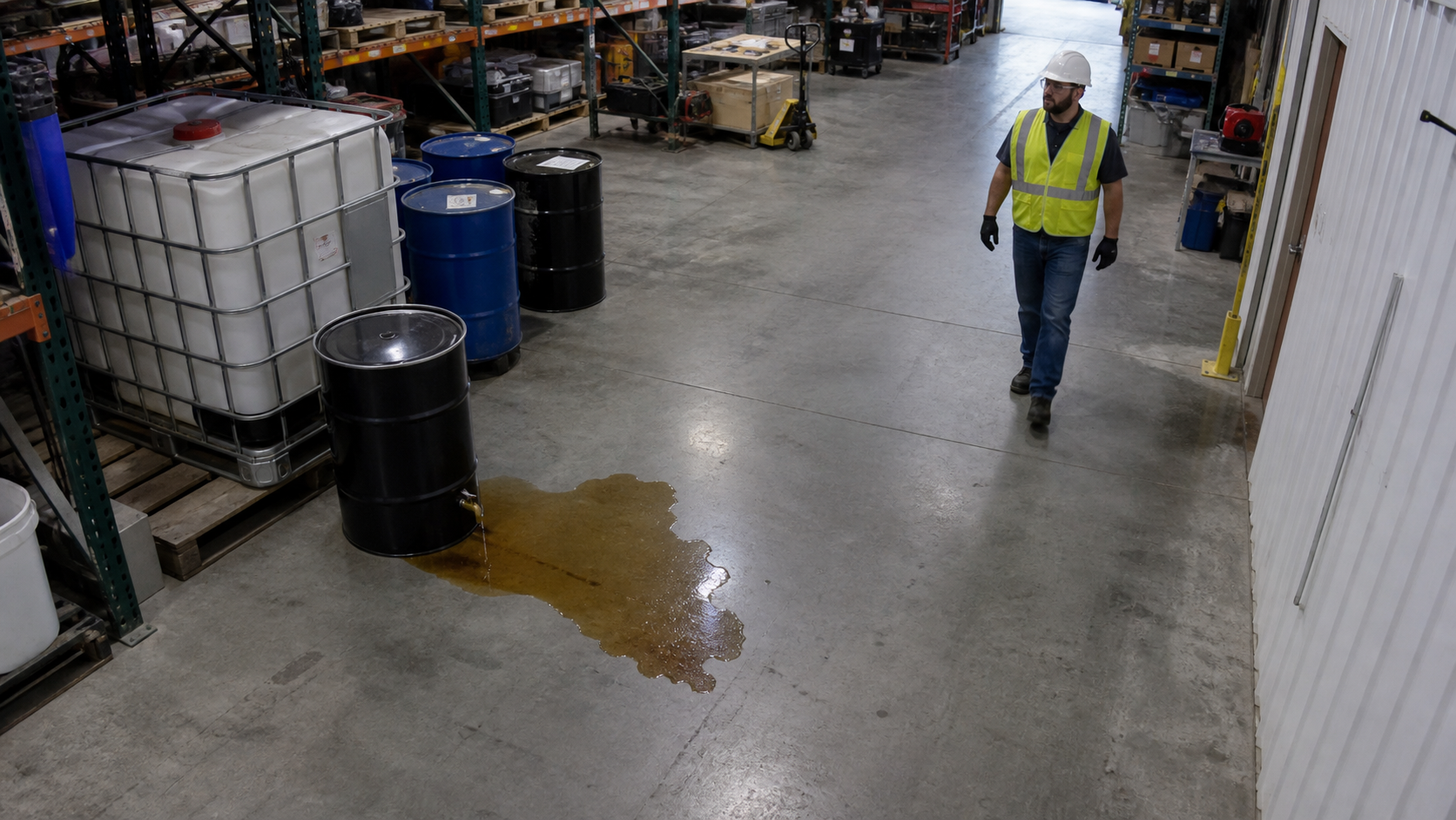 industrial spill